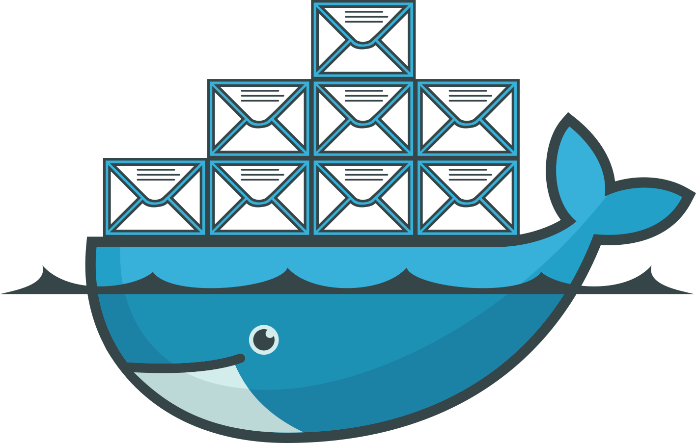 mail docker hub